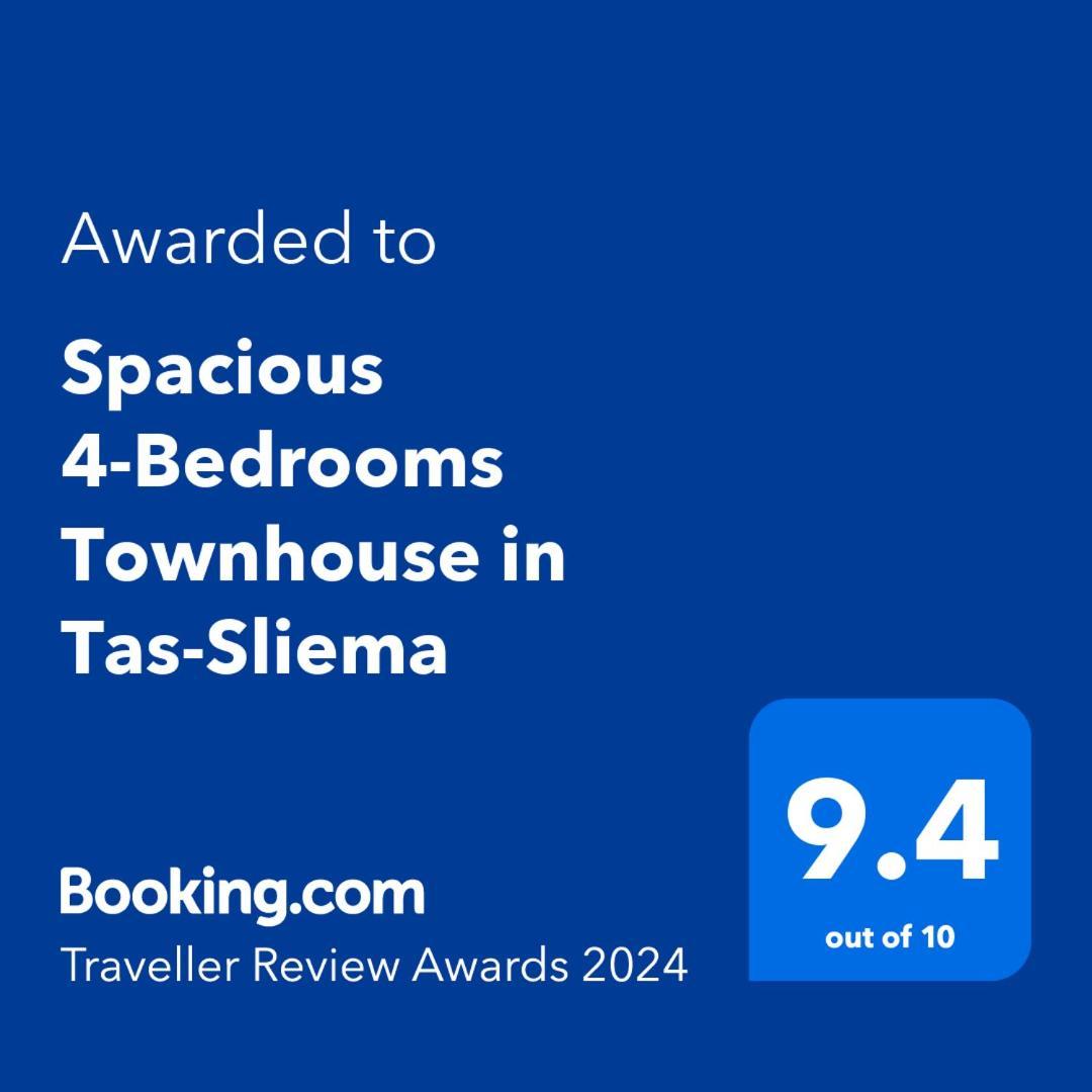 Spacious 4-Bedrooms Townhouse In Tas-Sliema Exterior foto